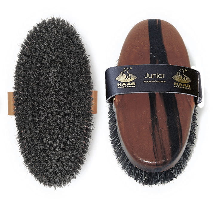 Szczotka dla konia Junior ze szlufką 20 cm Haas - Cavalo